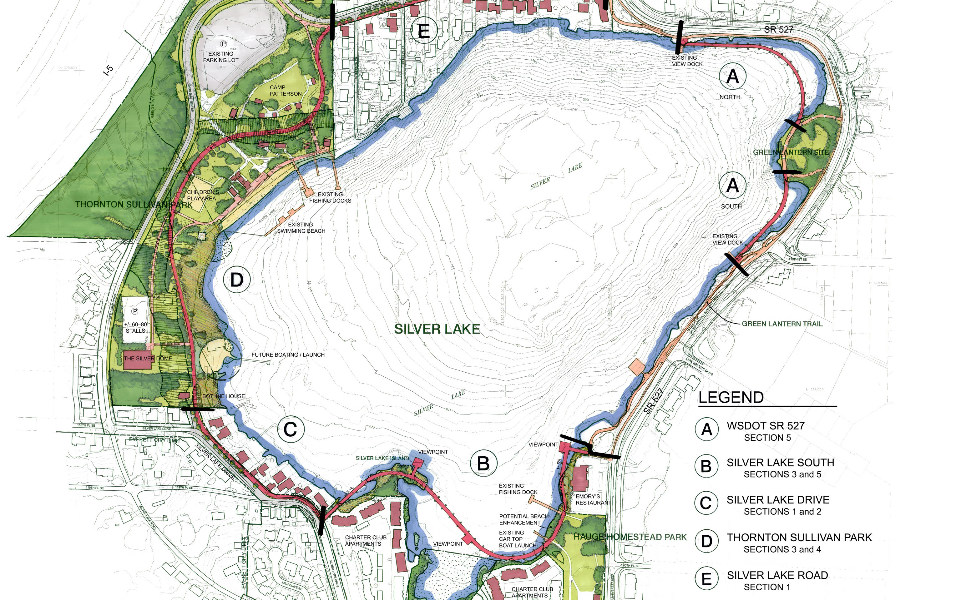 Silver Lake Trail Master Plan JKLA Landscape Architects, pllc